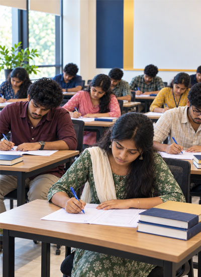 iice-students-writing-competitive-exam